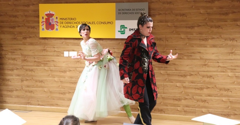 Un momento de la representación