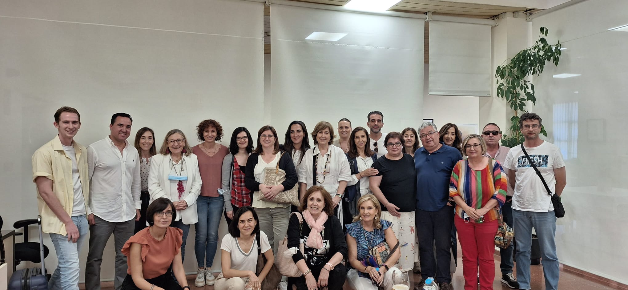 Profesionales de los distintos centros del Imserso