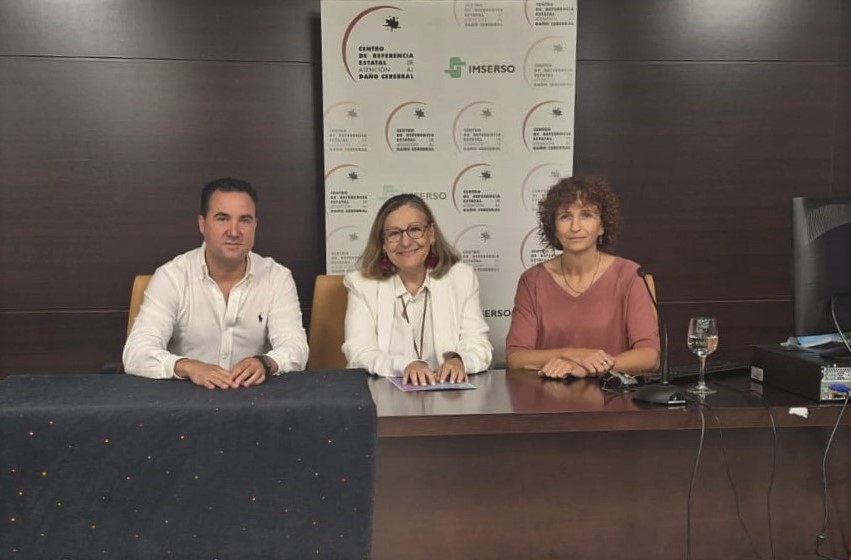 Emilio Ramos, Inmaculada Gómez Pastor y Montserrat Cervellera