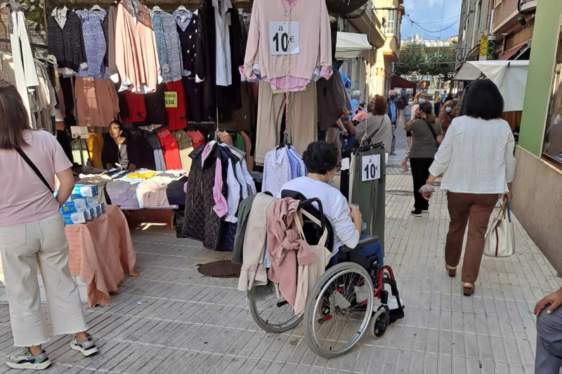 Usuarios en una salida de ocio