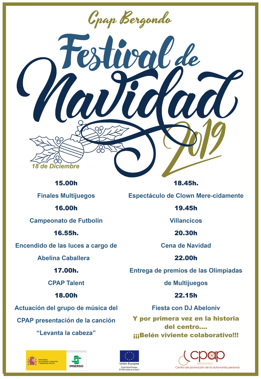 Festival de Navidad 2019 en el CPAP de Bergondo
